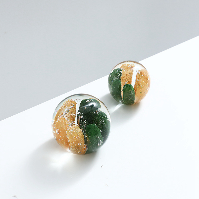 轻奢创意透明玻璃球办公室桌面摆件现代简约样板间客厅书房装饰品,家居饰品,装饰摆件,淘宝优惠券,粉丝福利购,淘宝优惠卷