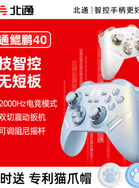 北通鲲鹏40风驰白星闪手柄智能游戏pc电脑switch2无线蓝牙ns平板手机steam空洞骑士丝之歌黑神话悟空xbox架构