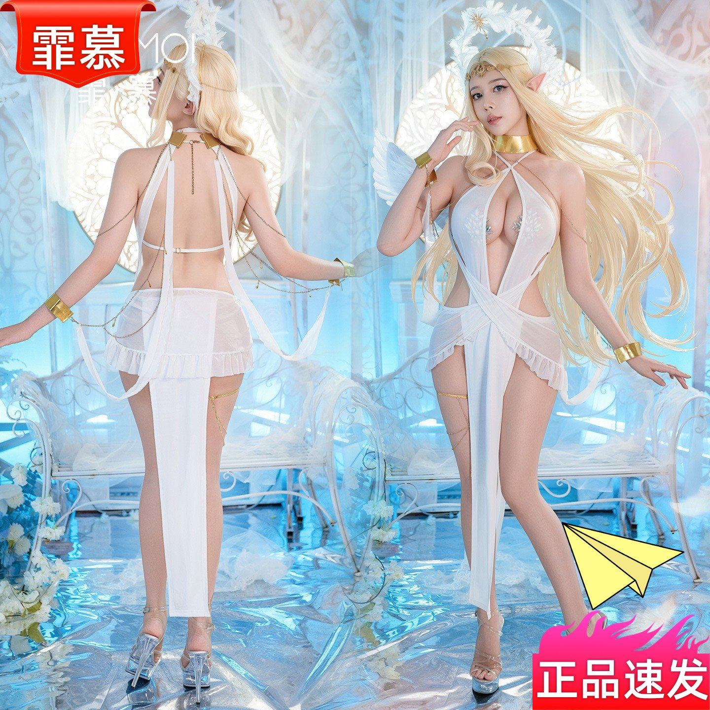 霏慕内衣耀月女神cos连体衣套装露胸性感露臀免脱制服ZY107,女装/女士精品,时尚套装,淘宝优惠券,粉丝福利购,淘宝优惠卷