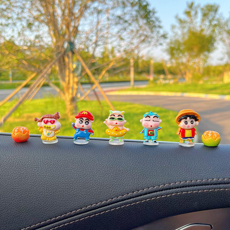 可爱治愈换装小新创意摆件汽车屏幕装饰品车载中控台后视镜小摆件,汽车用品/电子/清洗/改装,摆件,淘宝优惠券,粉丝福利购,淘宝优惠卷