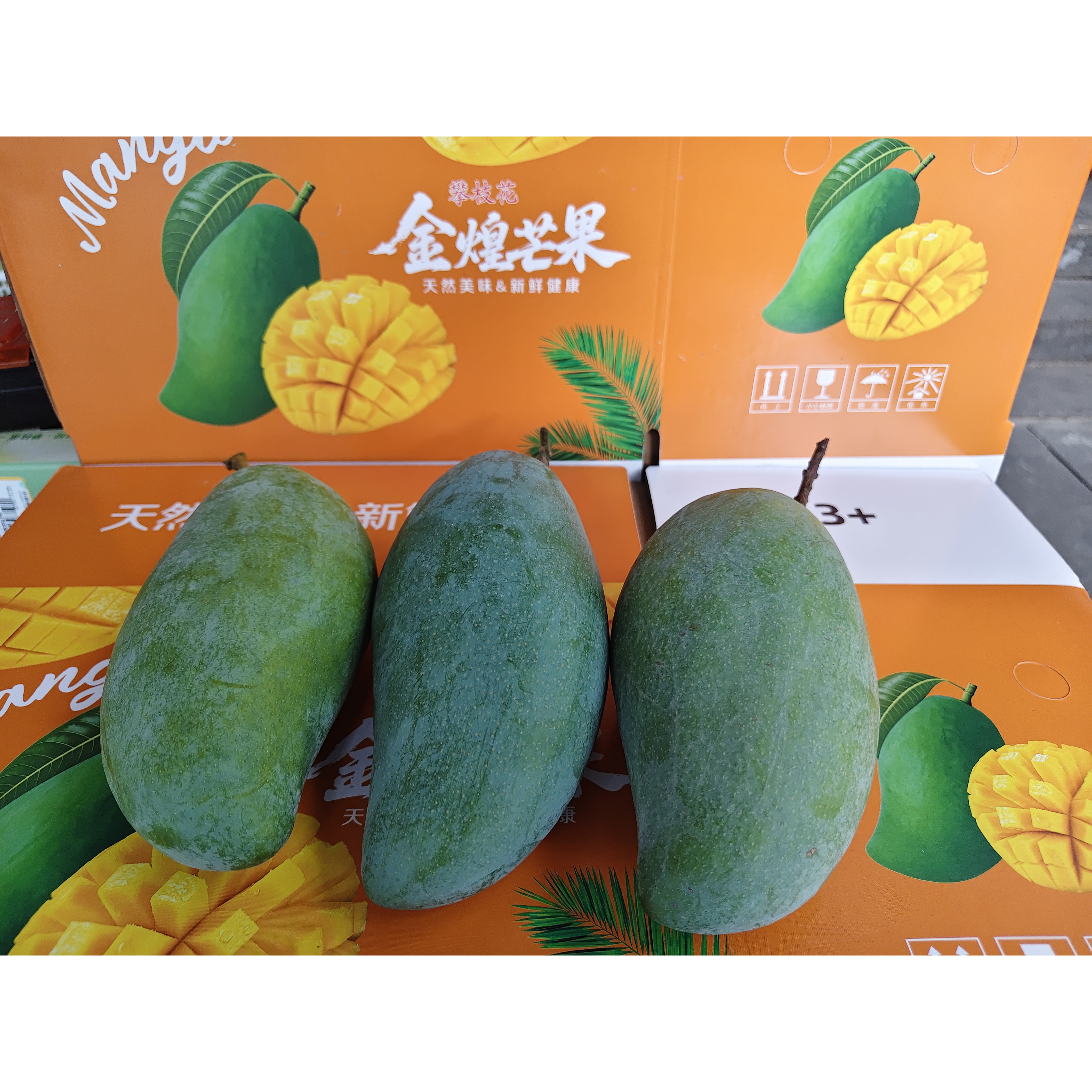 攀枝花产地直发金煌芒果 核小 肉厚 皮薄