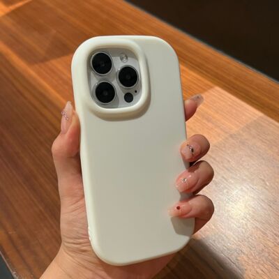 超薄磨砂软壳圆边苹果13手机壳