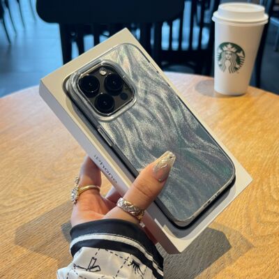 ins高级感羽纱爆款iPhone手机壳