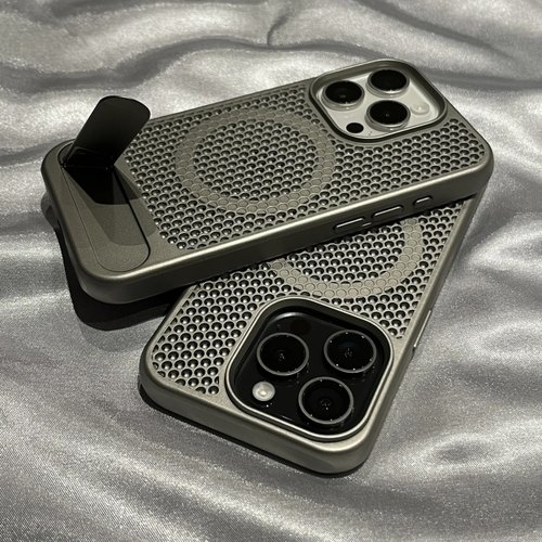 金属隐形折叠支架适用苹果手机壳