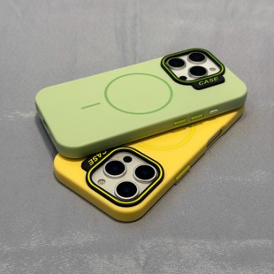 适用苹果16ProMax液态硅胶iphone16pro细圈磁吸手机壳15夏日马卡龙13磨砂磁吸14pro情侣13大孔简约12防摔11壳