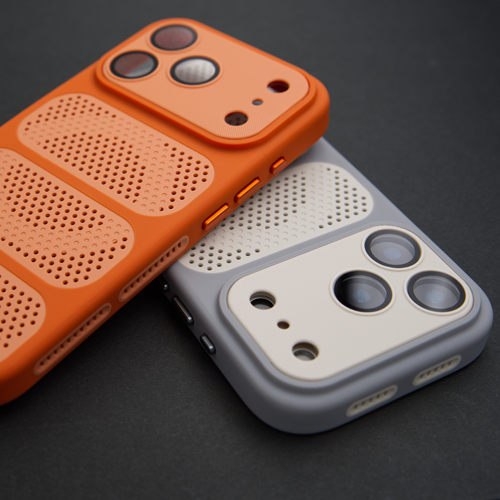 镜头全包苹果17手机壳适用iPhone16promax新款散热商务磁吸轻奢高级感15超薄16plus透气14Pro防摔13男女硬壳