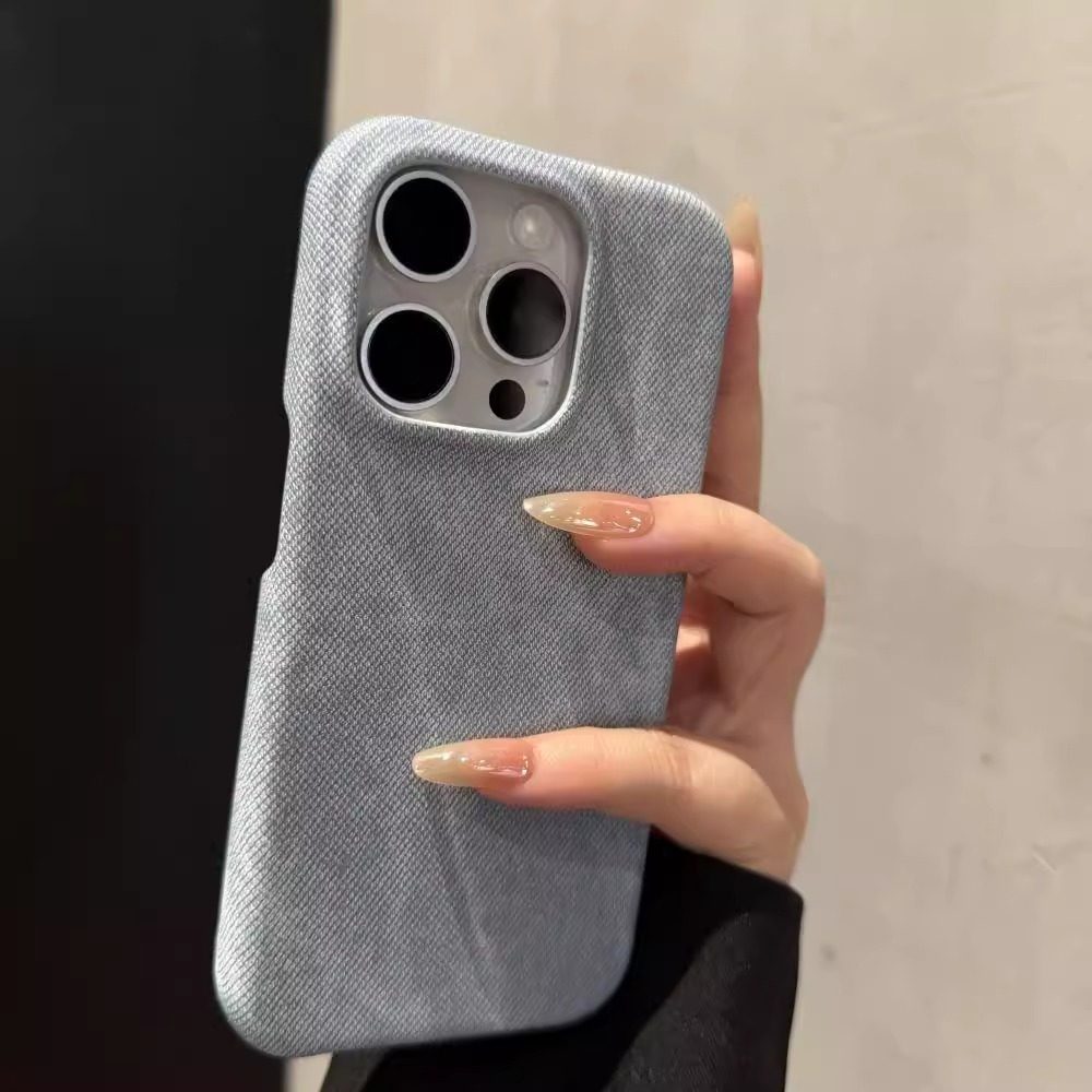 创意牛仔纹适用苹果16promax手机