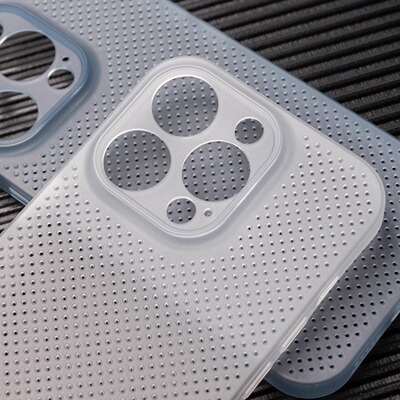 散热洞洞壳适用苹果手机壳