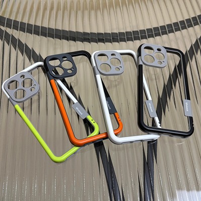 适用苹果16边框15保护套硅胶散热