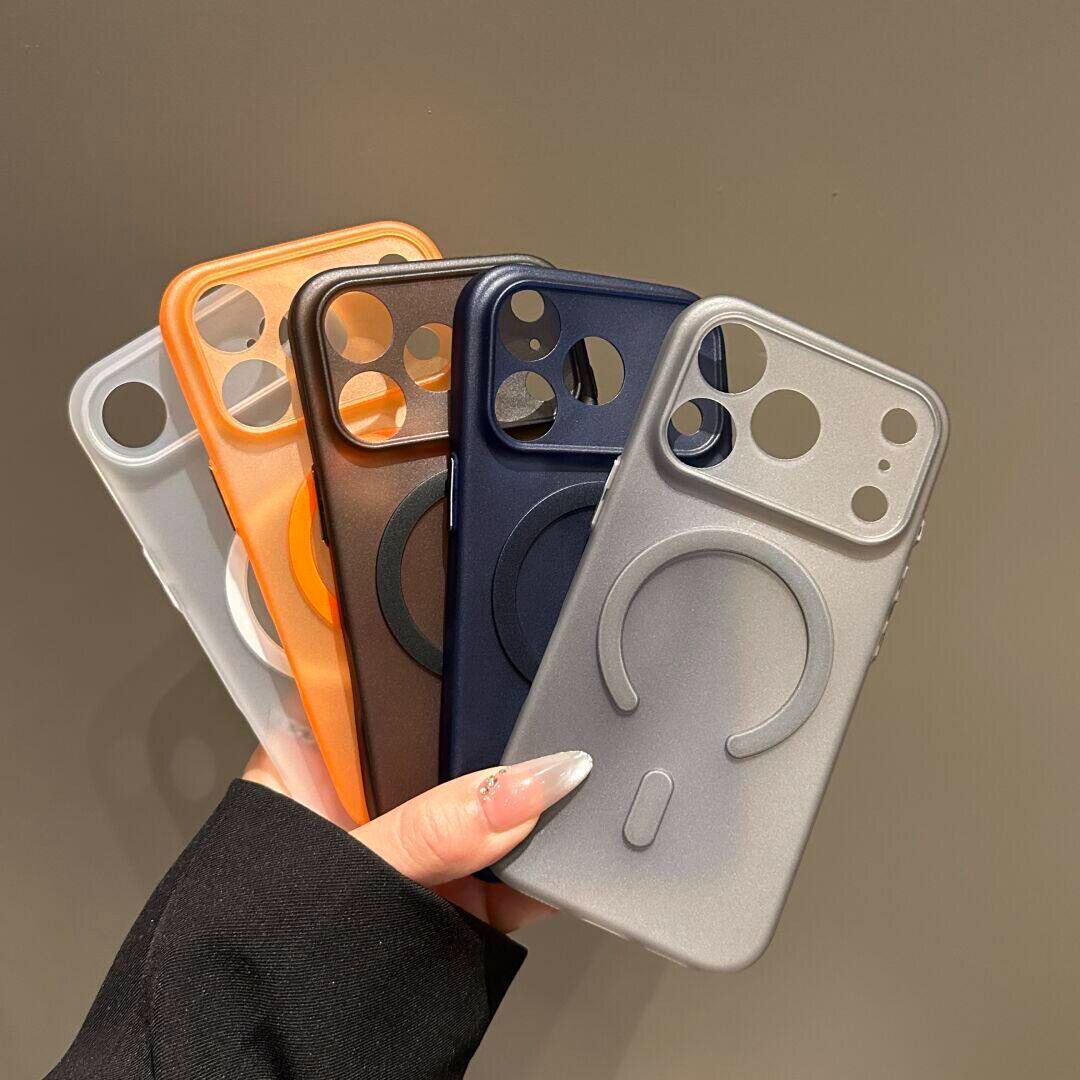 【超薄磨砂磁吸硅胶TPU软壳】适用苹果17promax手机壳iphone16肤感15新款14/13/12/18防摔14全包高级感15plus