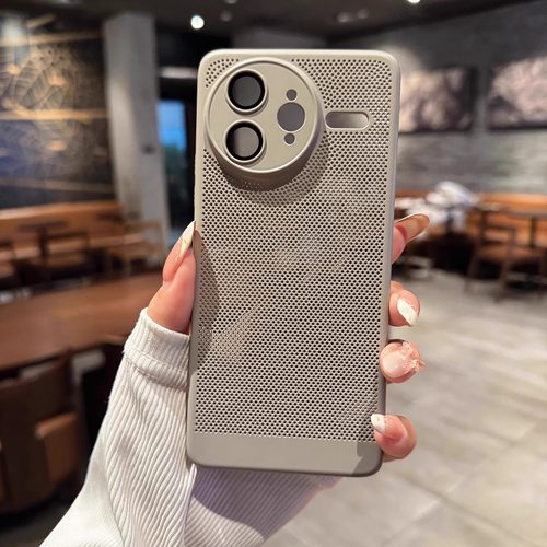 适用小米红米手机壳夏日透气散热