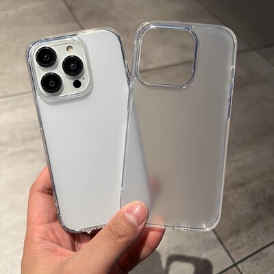 适用苹果手机壳磨砂防指纹