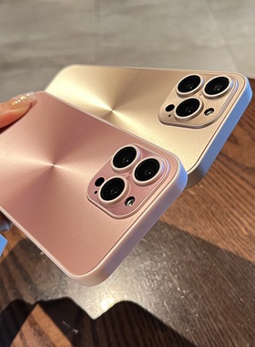 【高质感CD纹】暗紫色全包镜头膜适用iphone15pro手机壳苹果14proMax新款13简约风12高级防摔11保护套男女潮