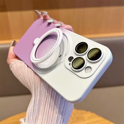 ins渐变色磁吸旋转支架