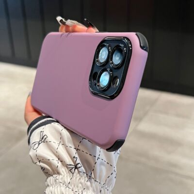 磨砂四角防摔适用苹果14手机壳