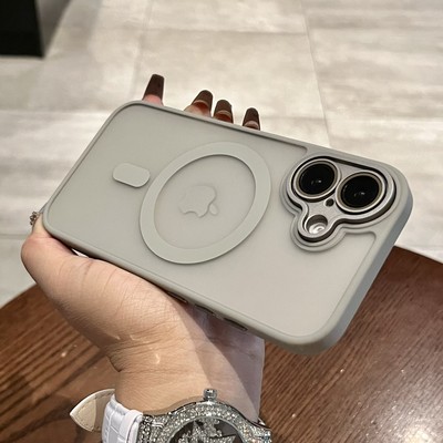 【磨砂磁吸壳】适用苹果手机壳