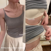 固定杯聚拢支撑不跑杯紧身吊带无痕防下垂8839春夏季 女士背心 新款