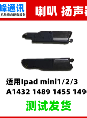适用于iPadmini1/2/3 A1432 1489 1455 1490喇叭总成 扬声器 外放