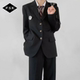 SBKS旗舰店春秋dk日系原创制服三粒扣西服西裤 外套黑灰绀三色西装