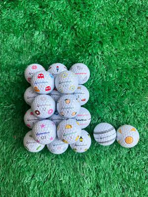 高尔夫球titleist prov1x泰勒梅限量款花球tp5五层下场比赛二手球