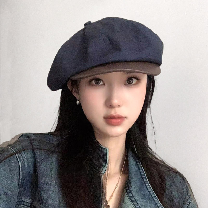 八角帽逛街休闲女春秋厂家直销图片