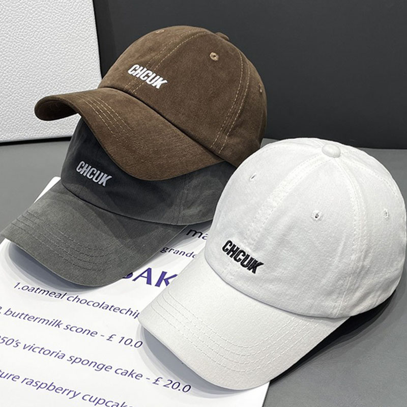 棒球帽逛街休闲女春秋刺绣字母