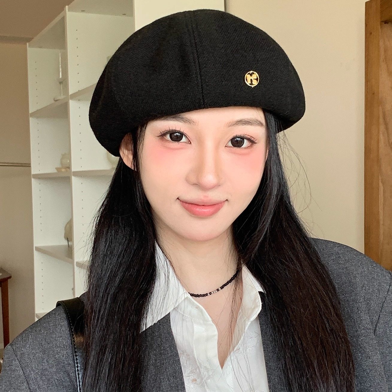 灵允贝雷帽出游休闲女秋厂家直销