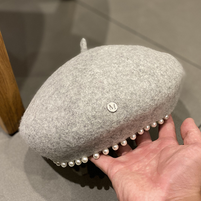 百搭优雅贝雷帽ins2024年秋冬