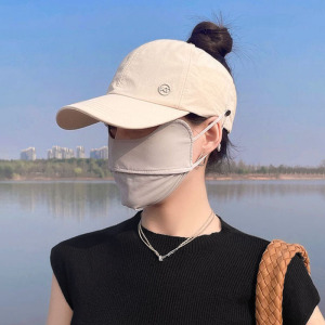 帽子女款2026新款防晒鸭舌空顶帽春夏季防晒遮阳显脸小网红棒球帽