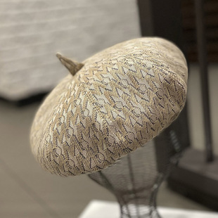 欧美风南瓜贝雷帽子女韩版 画家蓓蕾帽潮 ins英论复古报童帽春夏季