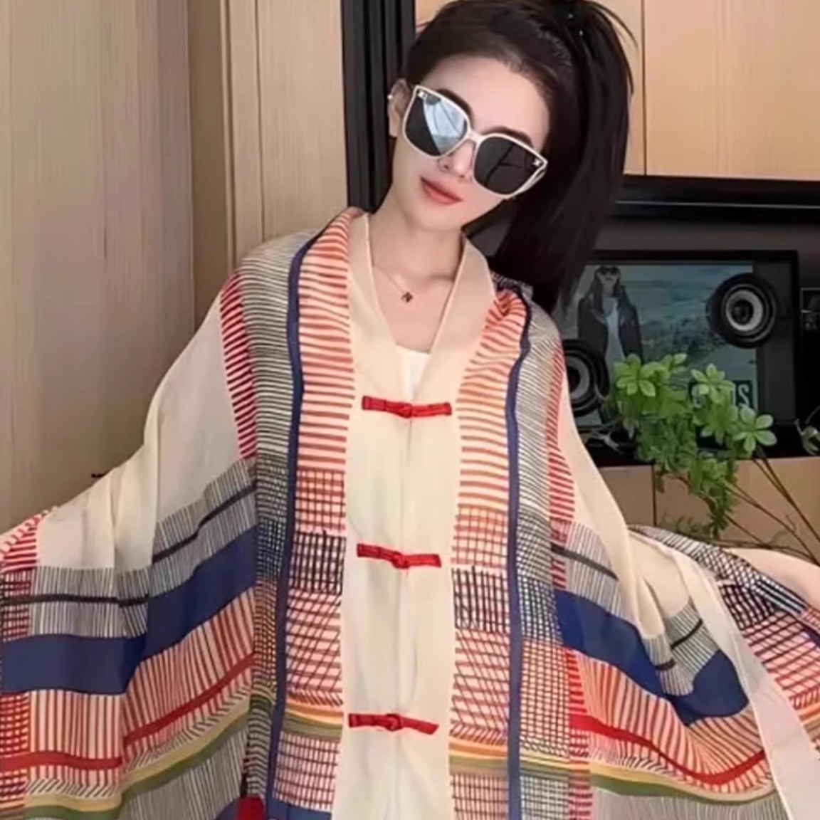 灵允披肩出游休闲女夏季厂家直销