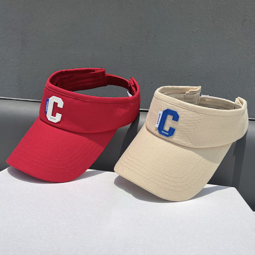 空顶帽逛街休闲女春夏季字母C