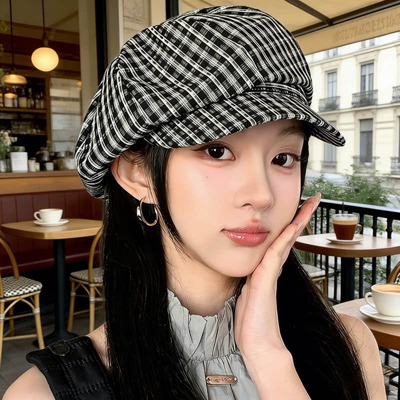 灵允八角帽出游休闲女款厂家直销