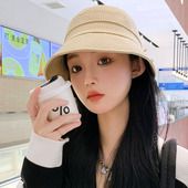 百搭素颜遮脸显脸小出游高级感盆帽潮 2026新款 春夏季 渔夫帽子女款