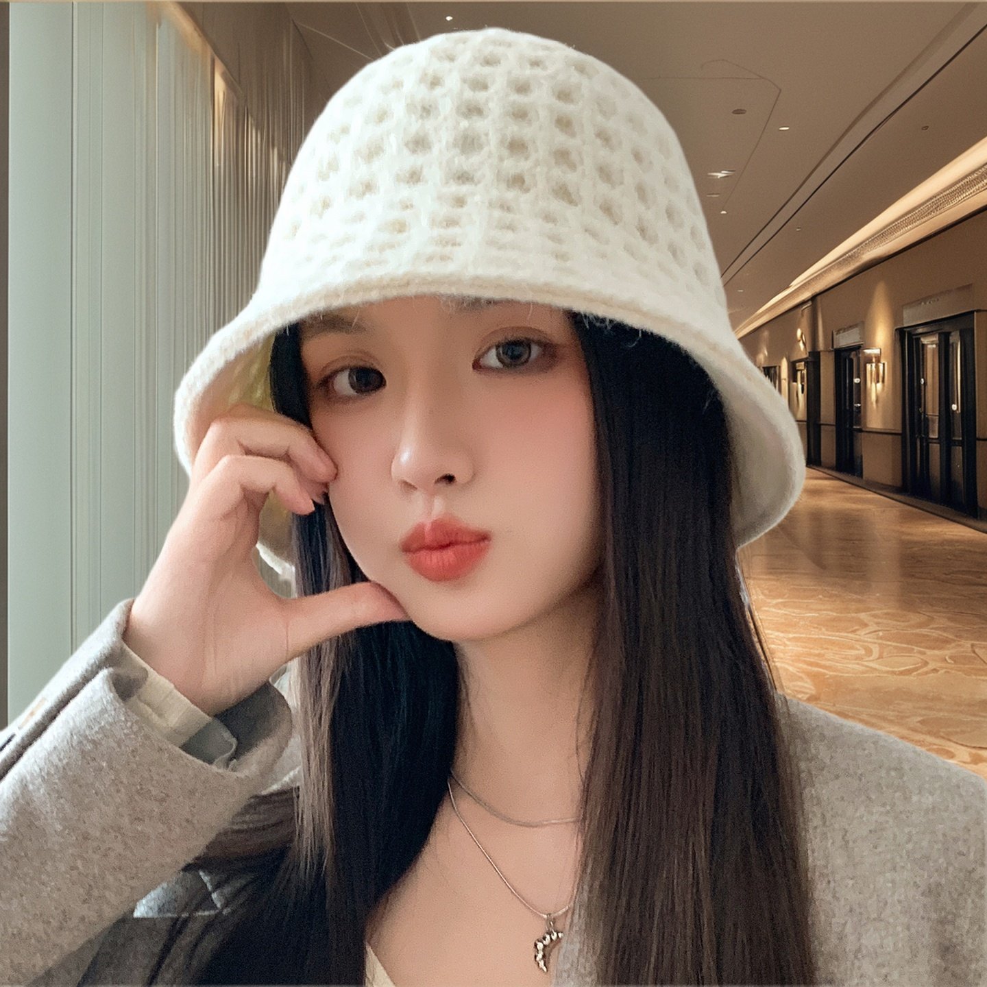 灵允渔夫帽出游休闲女秋厂家直销