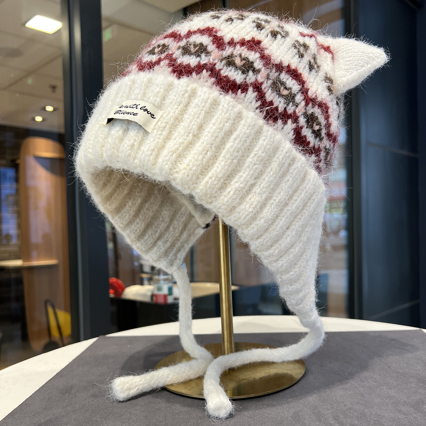 灵允针织帽出游可爱女冬厂家直销