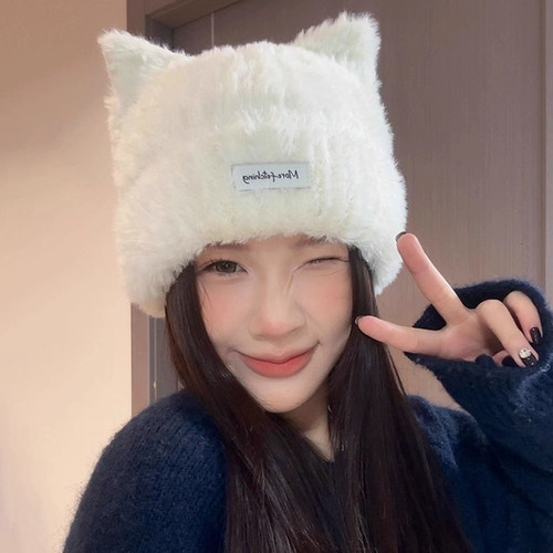 灵允针织帽出游休闲女冬厂家直销