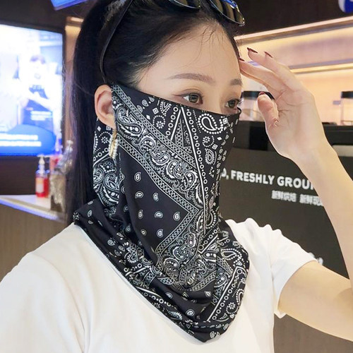 冰丝面罩夏季女士防晒出游