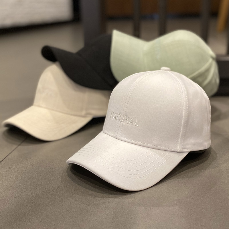 ins字母格纹棒球防晒逛街帽子