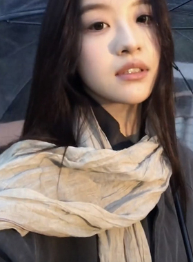 灵允围巾女秋冬休闲百搭厂家直销