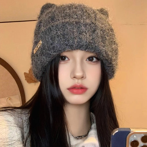 灵允针织帽出游休闲女冬厂家直销
