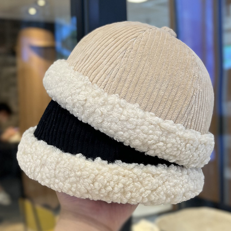 羊羔绒拼接加厚百搭地主帽子女秋冬季防寒保暖显脸小时尚嘻哈帽潮,服饰配件/皮带/帽子/围巾,帽子,淘宝优惠券,粉丝福利购,淘宝优惠卷