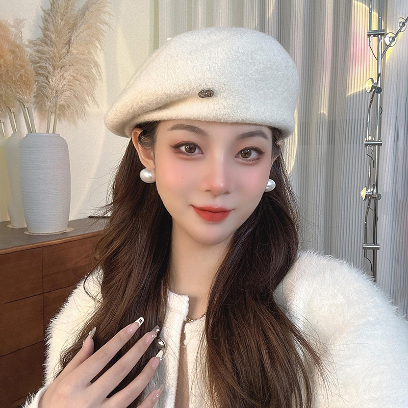 贝雷帽逛街休闲女秋无檐厂家直销