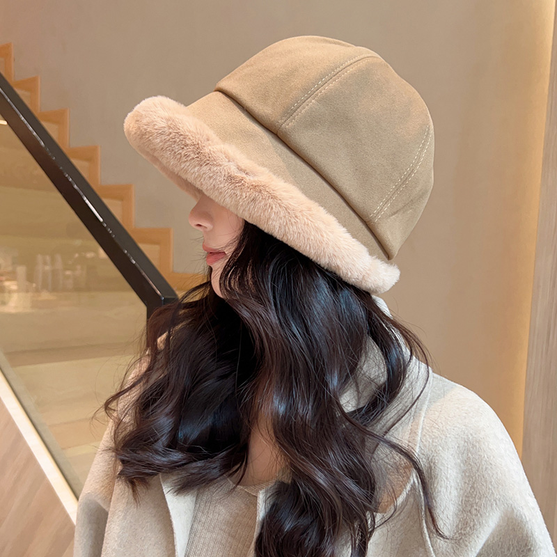 渔夫帽逛街休闲女冬宽檐厂家直销