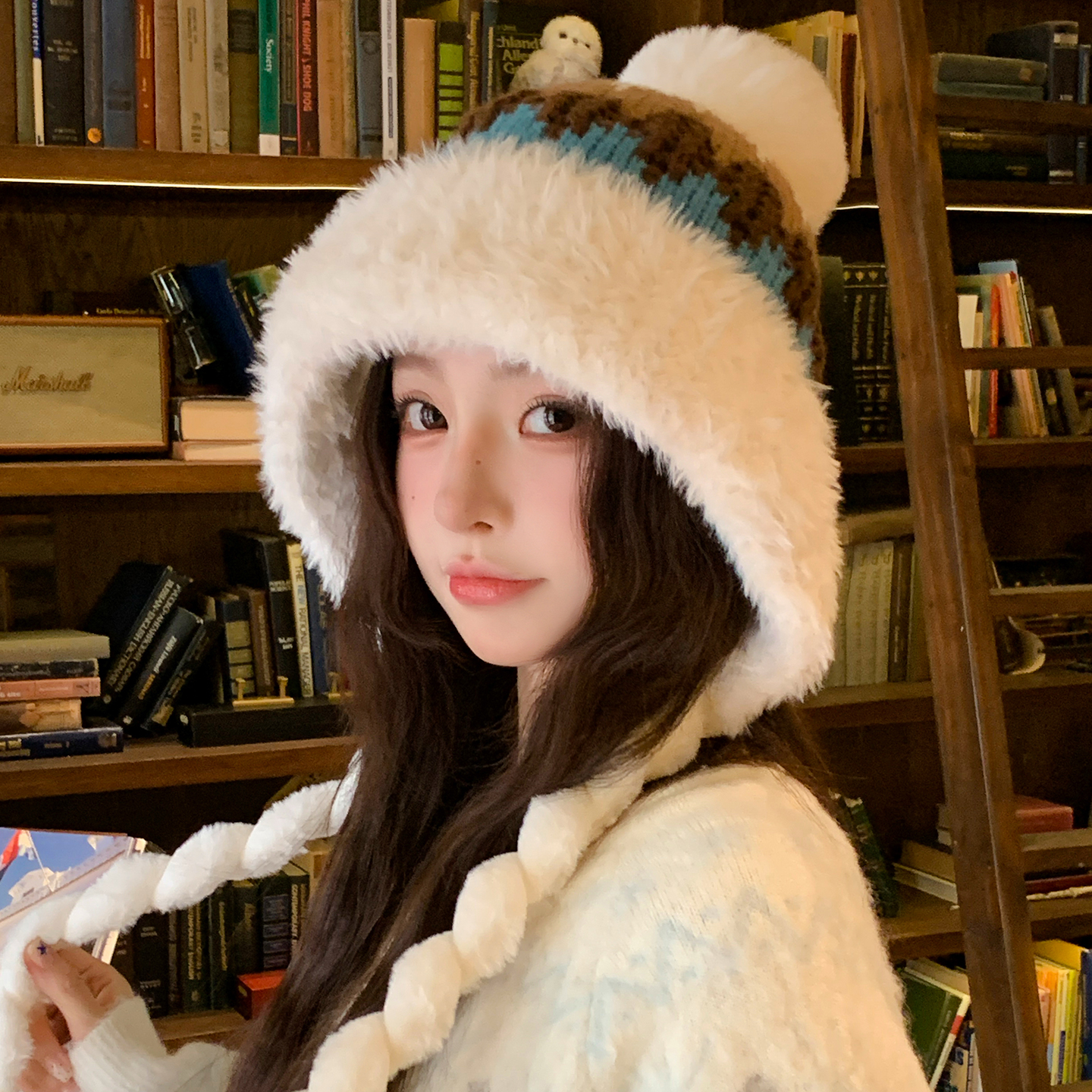 灵允针织帽出游休闲女冬厂家直销