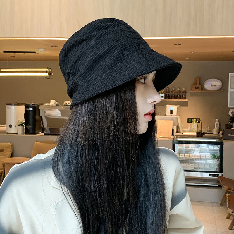 渔夫帽逛街休闲女春秋季遮脸巫帽