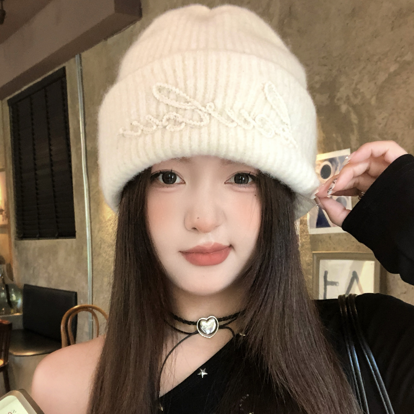 灵允针织帽出游休闲女冬厂家直销