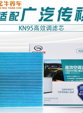 广汽传祺GS3/GS4/新GS5/GS7/GS8/GA4/GA6/GA8/GM8原厂空调滤KN95