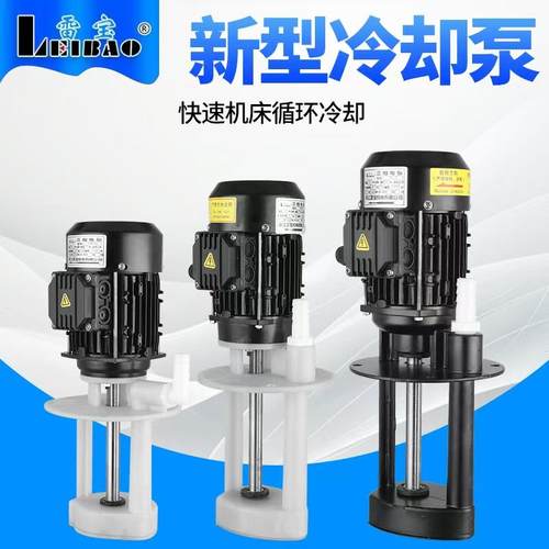 雷宝DBAB-25JCB22尼龙塑料泵壳耐腐蚀机床冷却水泵磨床三相电油泵