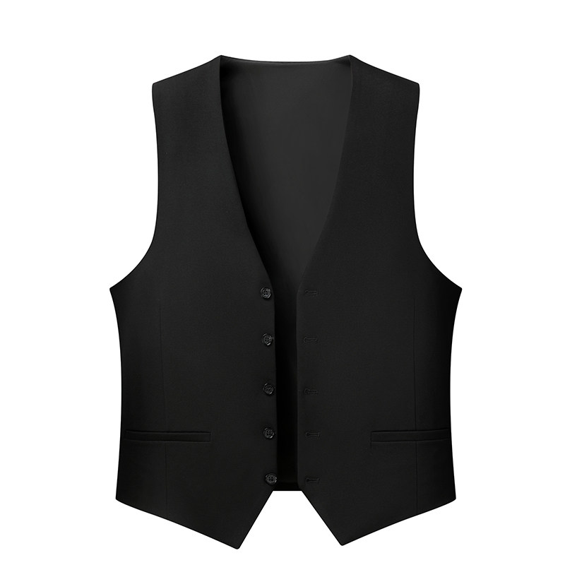 加肥加大码男装马甲胖子商务休闲西装马甲背心坎肩无袖外套